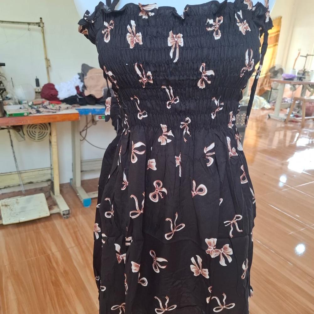 Sarwendah Mini Dress Backless Rayon Luxury thumbnail 4