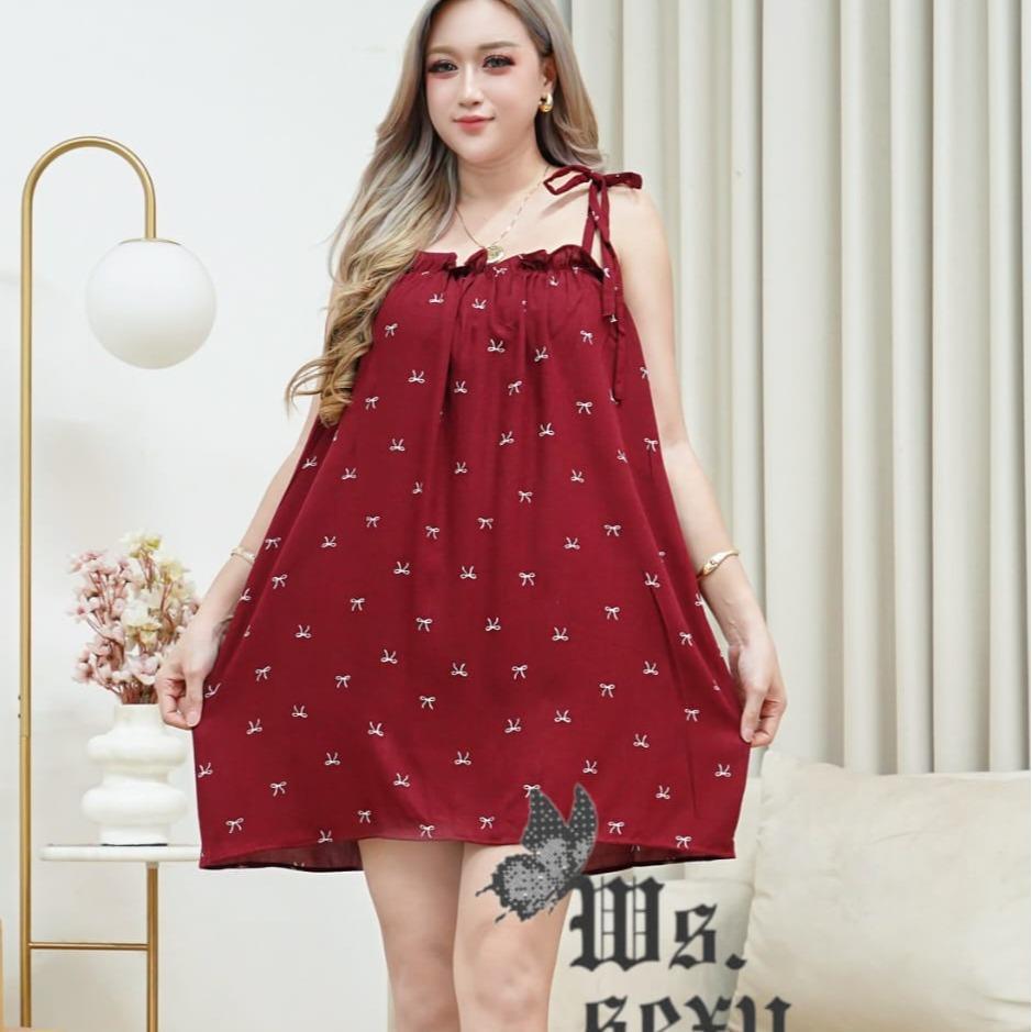 WSSEXY Backless Mini Dress Rayon Premium Twill thumbnail 6