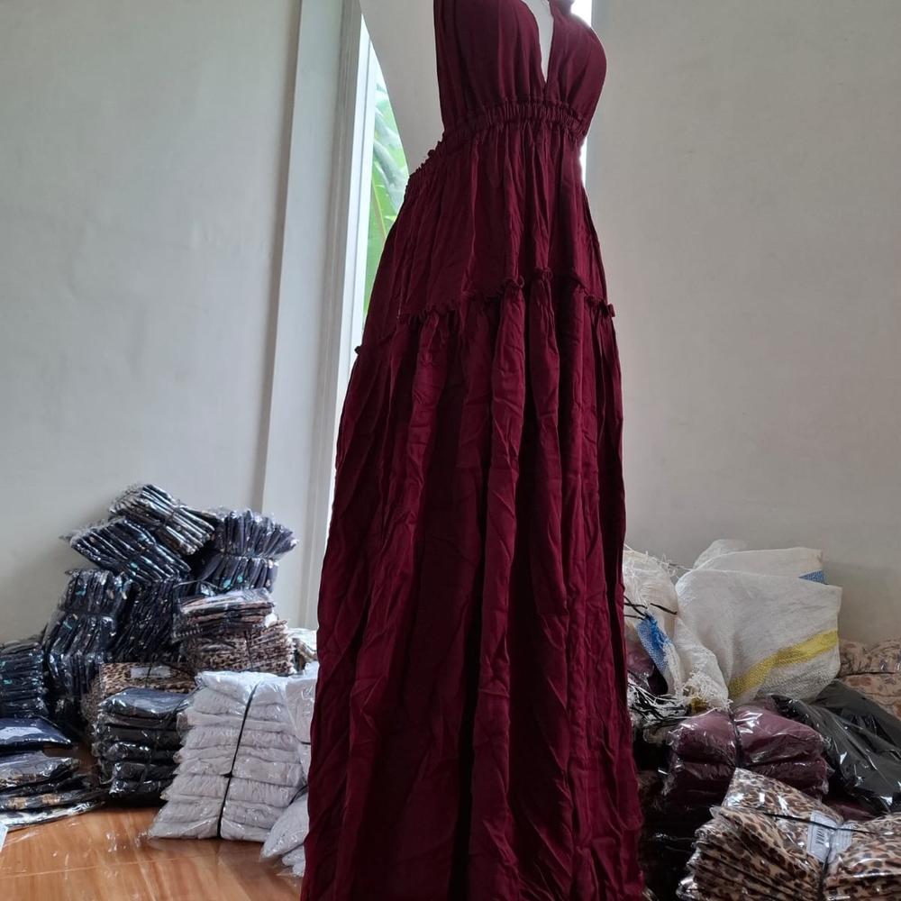 Inara Longdress Sexy Look Rayon Viscose Luxury thumbnail 2