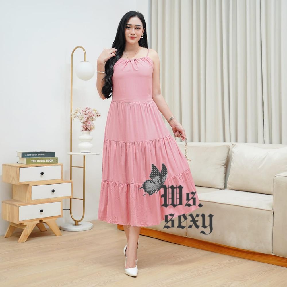 Yuta Long Dress Sexy Kekinian Rayon thumbnail 4