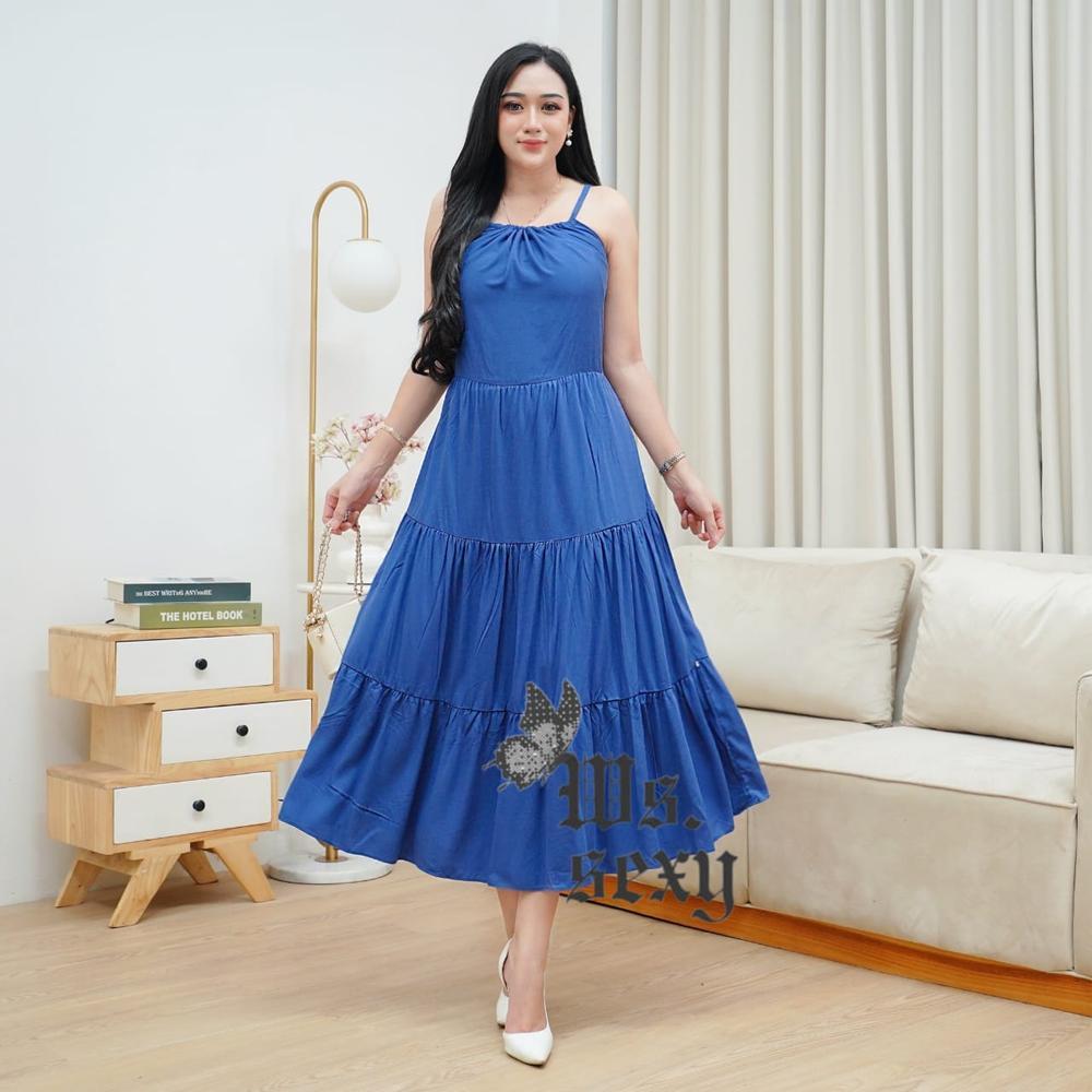 Yuta Long Dress Sexy Kekinian Rayon thumbnail 11