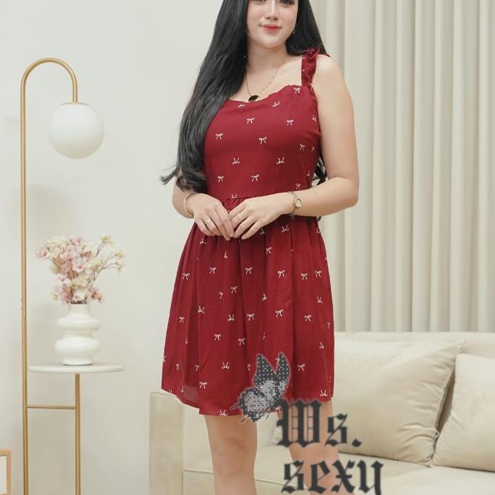SANIA Mini Dress Sexy Look Rayon Viscose Premium thumbnail 15