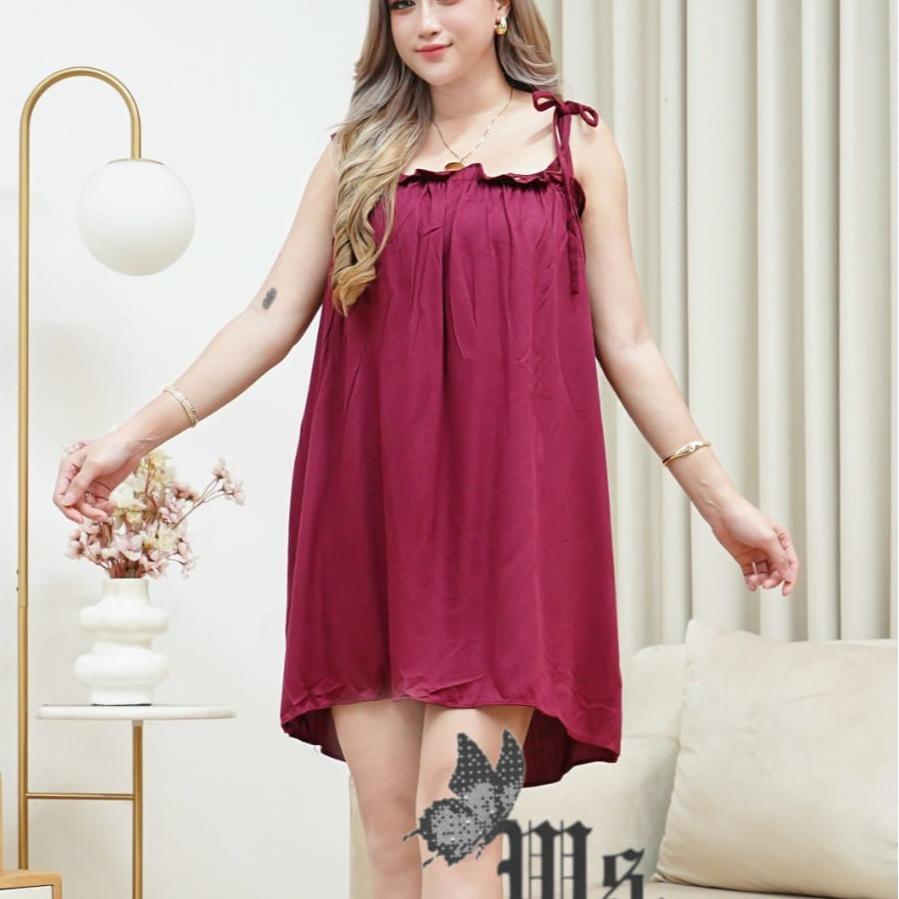 SANIA Mini Dress Sexy Look Rayon Viscose Premium thumbnail 18